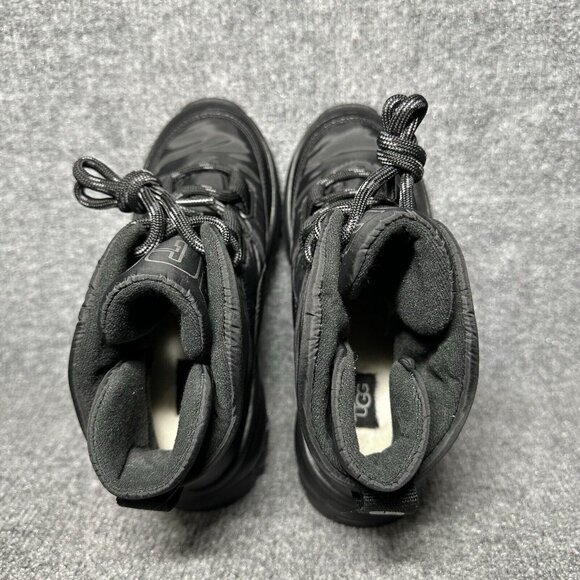 UGG Women's Yose Puffer Lace-Up Booties Waterproof Black 1143844 Size 5 NWOB - Picture 6 of 11